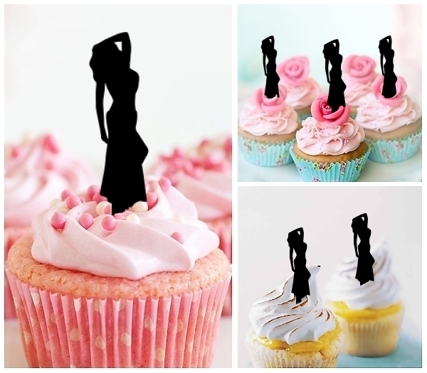 Acrylic Toppers Model Woman Design