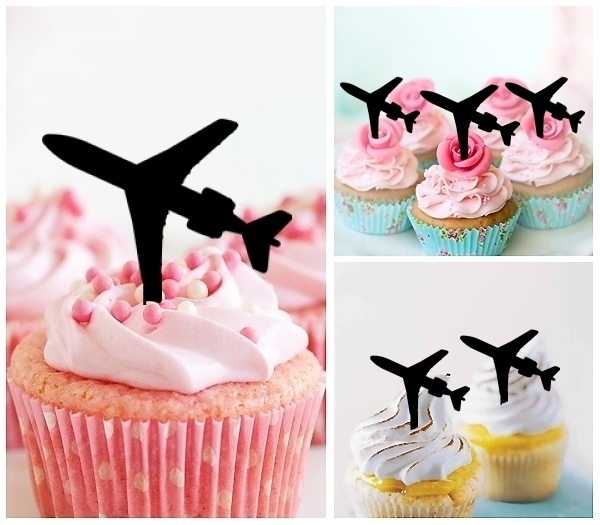 Acrylic Toppers Airplane Design