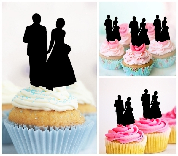 Acrylic Toppers Wedding Marriage Couple Design