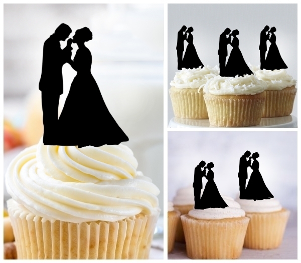 Acrylic Toppers Wedding Marriage Couple Design