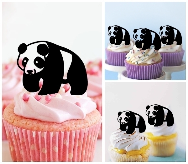 Acrylic Toppers Panda Design