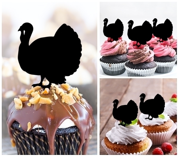 Acrylic Toppers Turkey Design