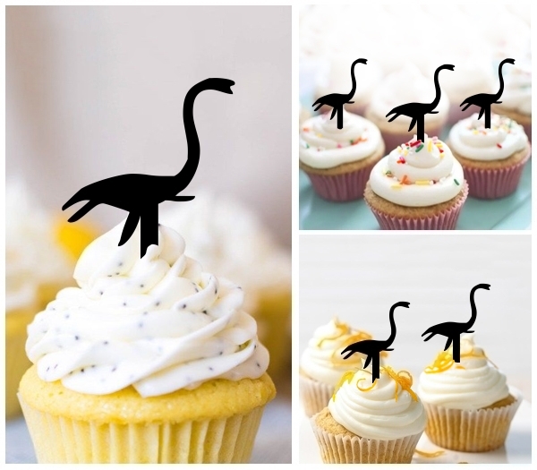 Acrylic Toppers Brachiosaurus Dinosaur Jurassic Design