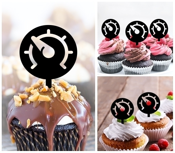 Laser Cut Gauge cupcake topper