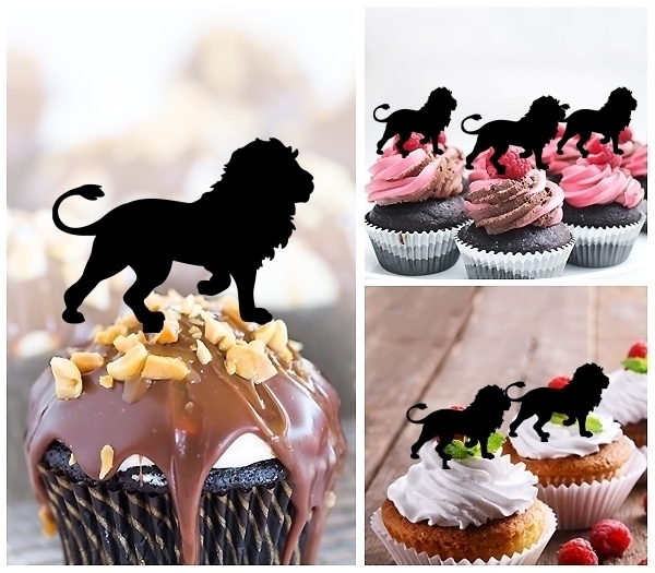 Acrylic Toppers Walking Lion Design