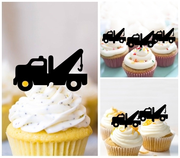 Acrylic Toppers Tow Truck Design