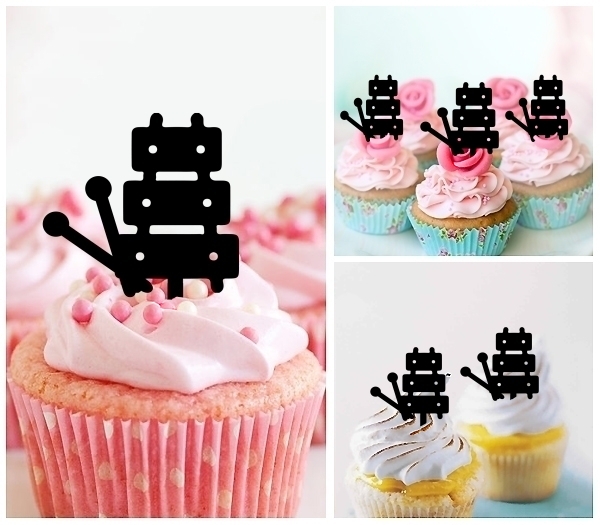 Laser Cut Xylophone Music Instrument cupcake topper