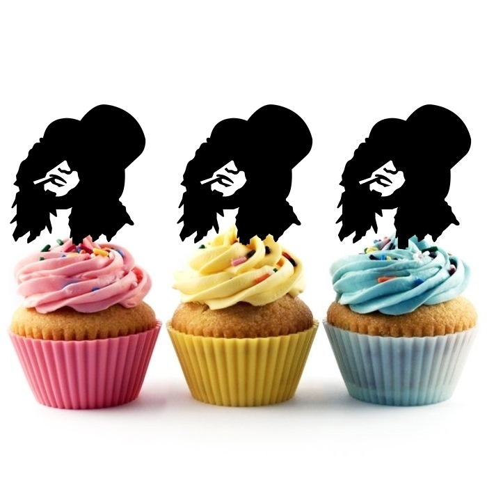 Smoking Man Slash Gun Rose
