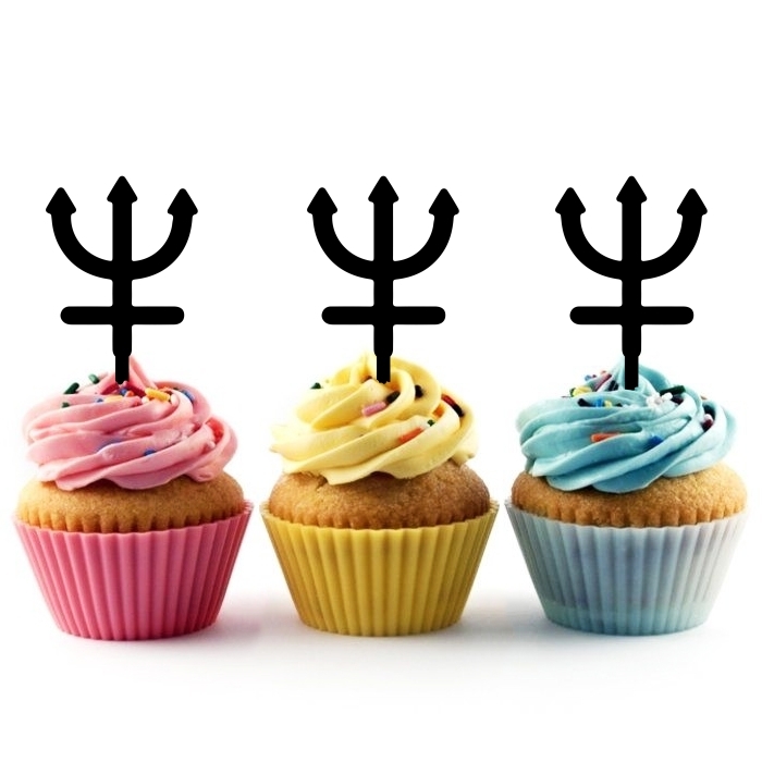 Sailor Moon Neptune Topper Cupcake