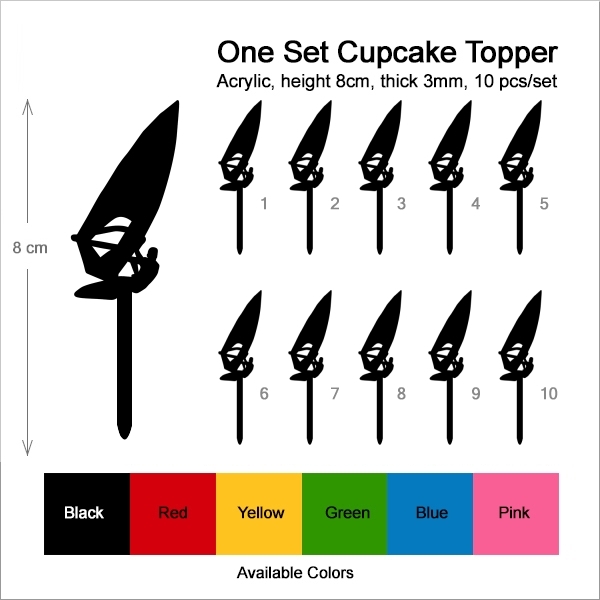 Windsurfing Cupcake