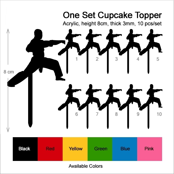 Karate Cupcake