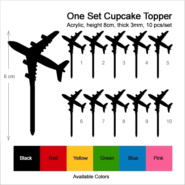 Airplane Cupcake