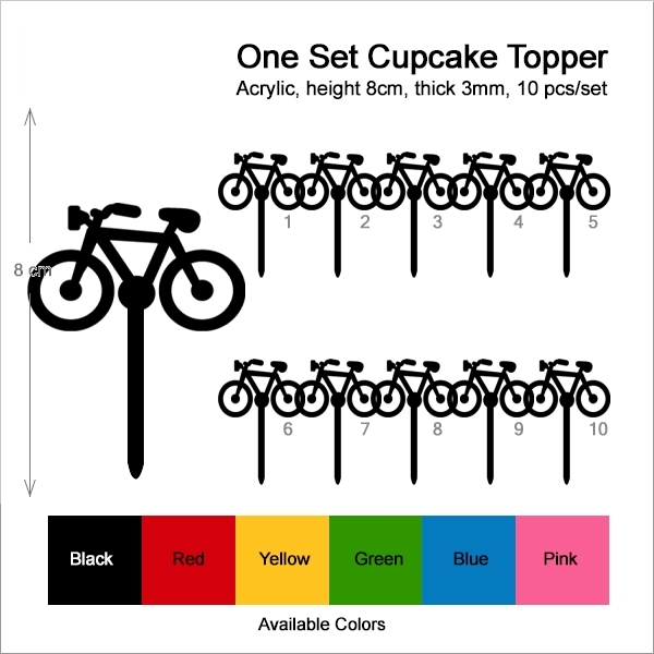 Bicycle Cupcake