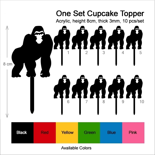 Gorilla Cupcake