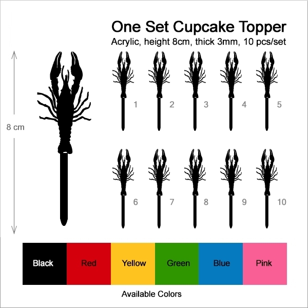 Crayfish Cupcake