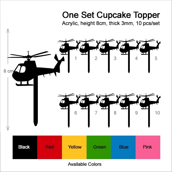 Helicopter Cupcake