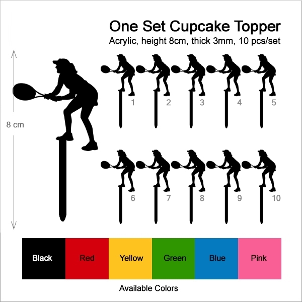 Tennis Volley Cupcake