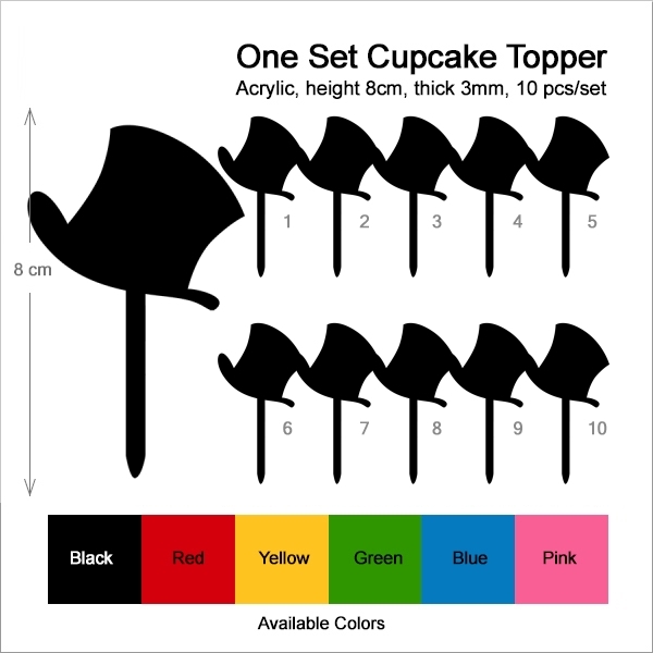 Top Hat Cupcake