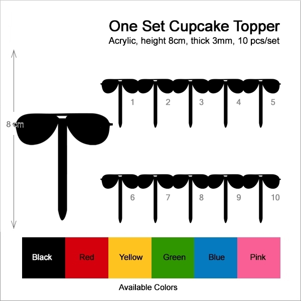 Sunglasses Cupcake