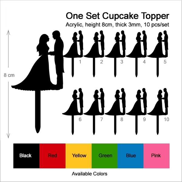 Wedding Marriage Couple Cupcake