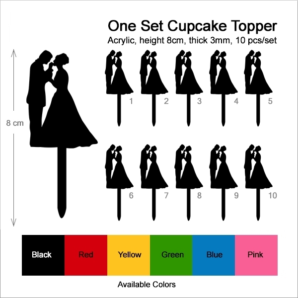 Wedding Marriage Couple Cupcake