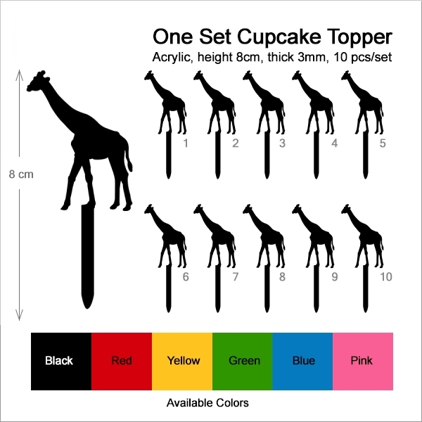 Giraffe Cupcake