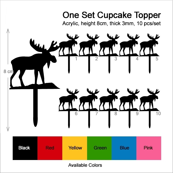 Moose Cupcake