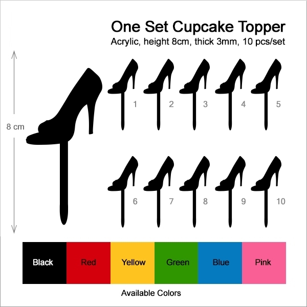 High Heel Shoe Cupcake