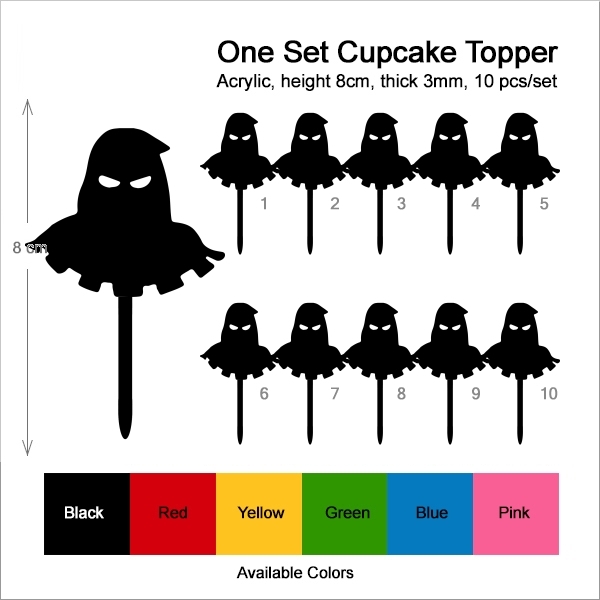 Executioner Death Mask Cupcake