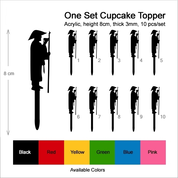 Walking Monk Cupcake