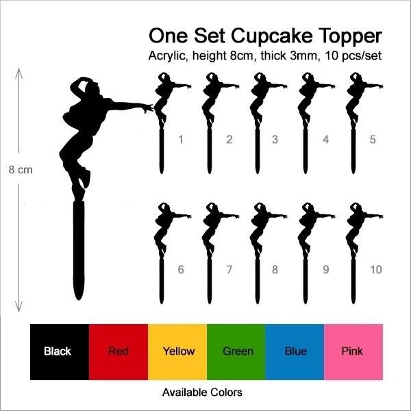 Street Dance Hip Hop Cupcake