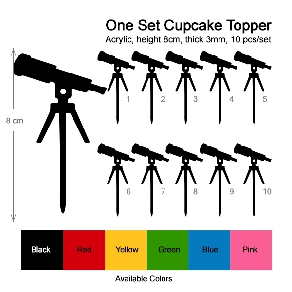 Astronomy Space Telescope Cupcake