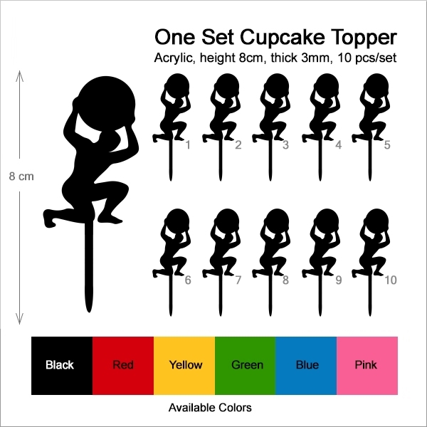 Atlas Titan God Cupcake