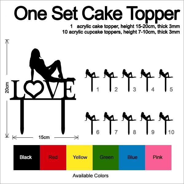 Desciption Love Sexy Girl Cupcake