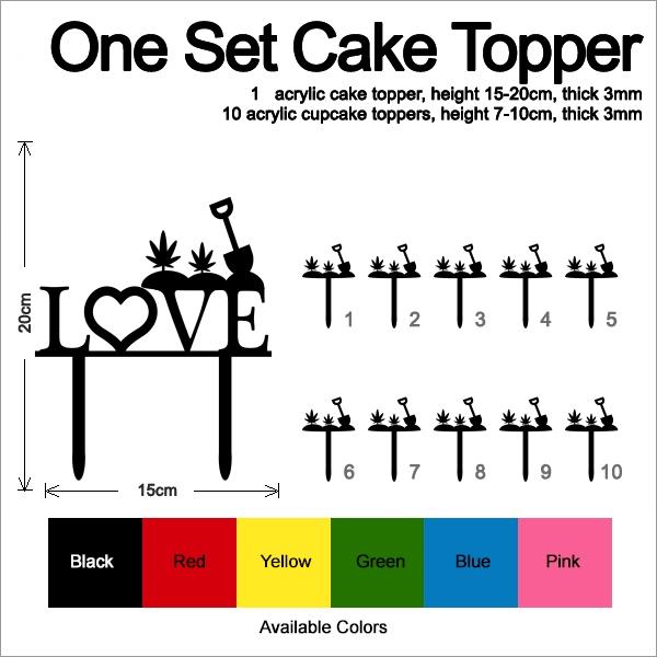 Desciption Love Garden Cupcake