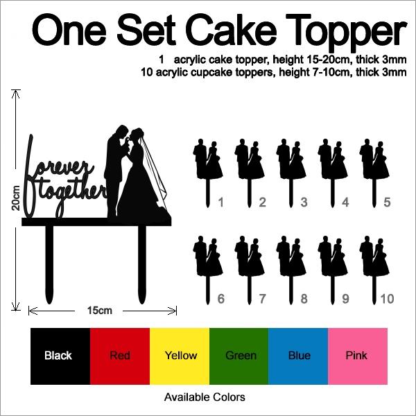 Desciption Forever Together Marry Cupcake