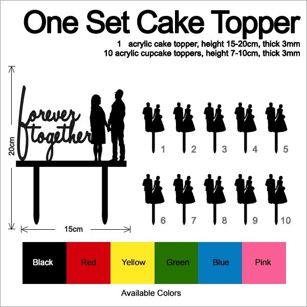 Desciption Forever Together Cupcake