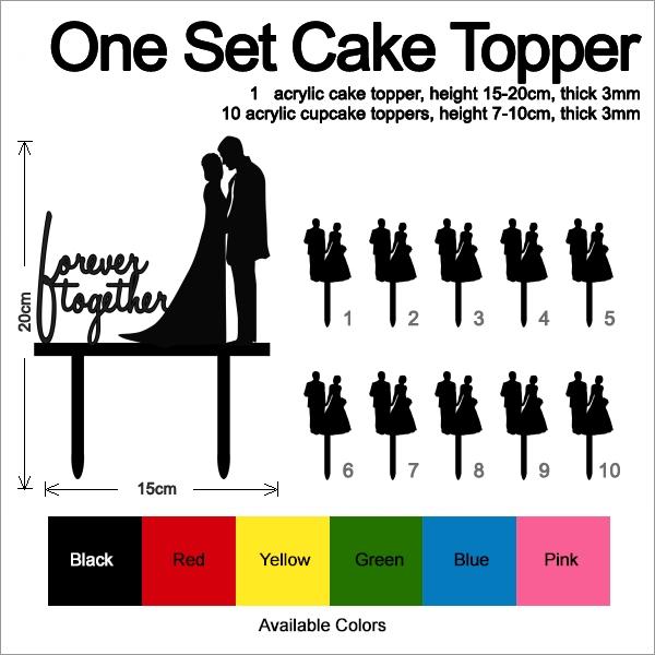 Desciption Forever Together Marry Cupcake