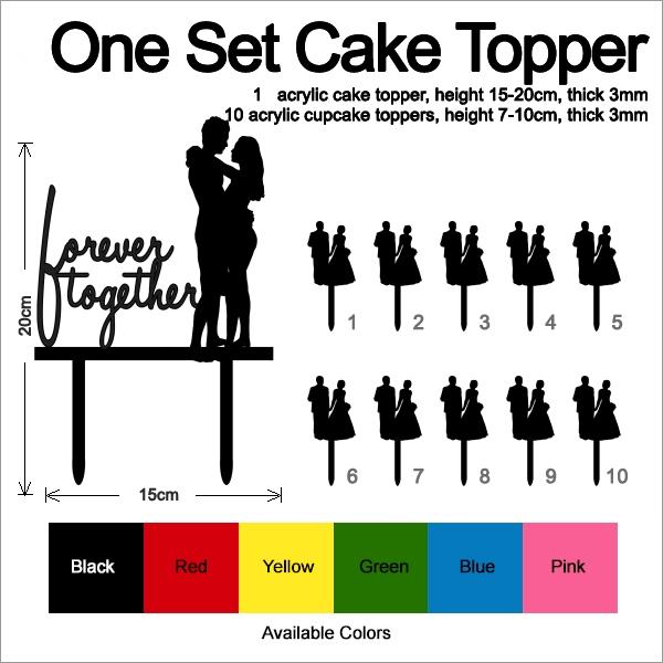 Desciption Forever Together Cupcake