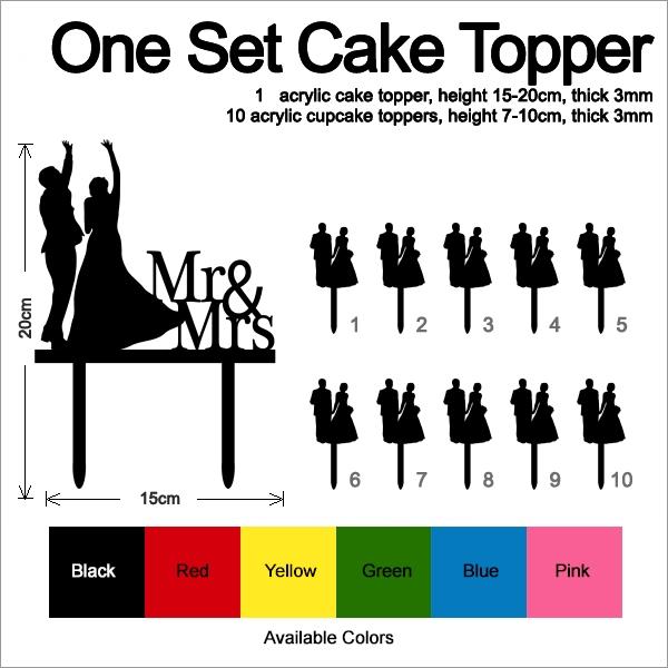 Desciption Mr and Mrs Marry Cupcake