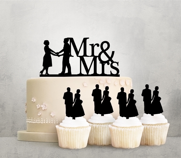 Desciption Mr and Mrs Couple Cupcake