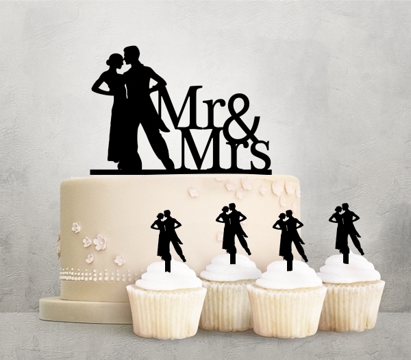 Desciption Mr and Mrs Couple Cupcake