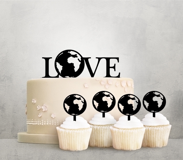 Desciption Love World Global Cupcake