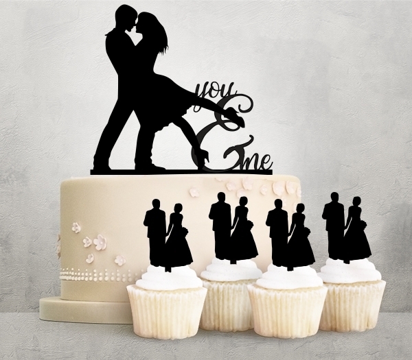 Desciption You and Me Couple Cupcake