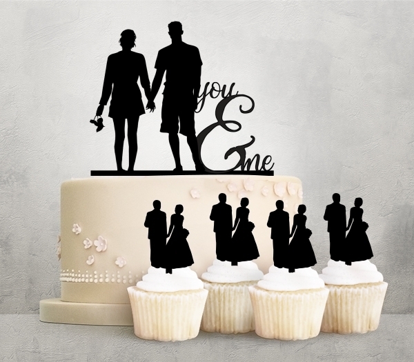 Desciption You and Me Couple Cupcake