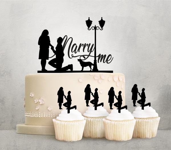 Desciption Marry Me Propose Cupcake