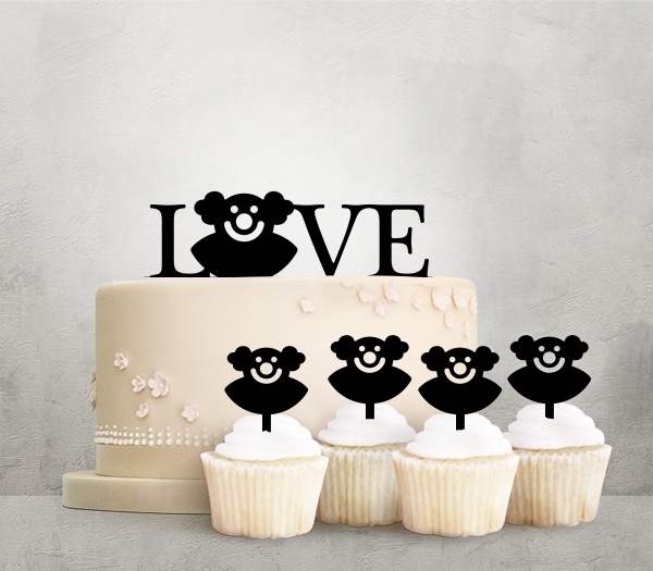 Desciption Love Bozo Circus Cupcake