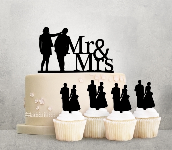 Desciption Mr and Mrs Romantic Moment Cupcake