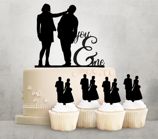 Desciption You and Me Romantic Love Cupcake