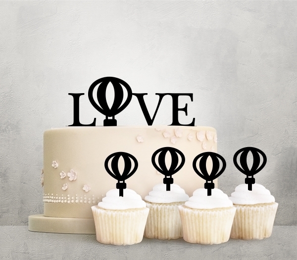 Desciption Love Balloon Cupcake